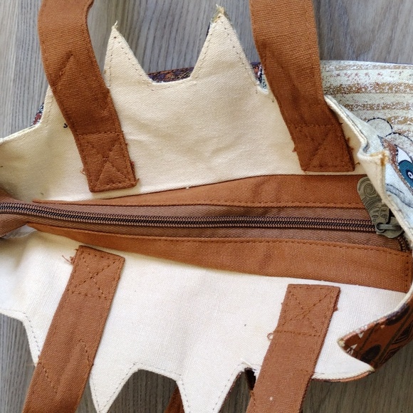 LAUREL BURCH Cat Lady Bag Ancestral Cats Zippered - Picture 10 of 14